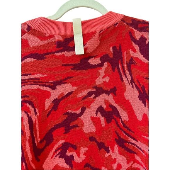 Advisory Board Crystals ABC. 123 Warped Camo Crew Neck Sweater Size Large - Picture 4 of 9